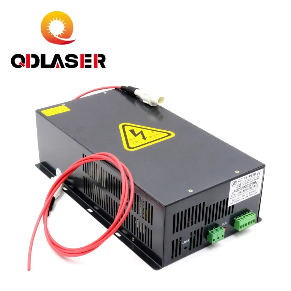 QDLASER 100w-120w Co2 Laser Power Source For 80w 100w 120w Laser Glass Tube