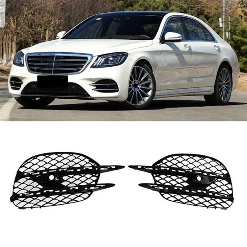 ELEG-2228857200 2228857300 Kratka Nawiewu Przednia Listwa Ramka Światła Przeciwmgielnego Części Do Sport W222 S450 S500 S560 2018 20