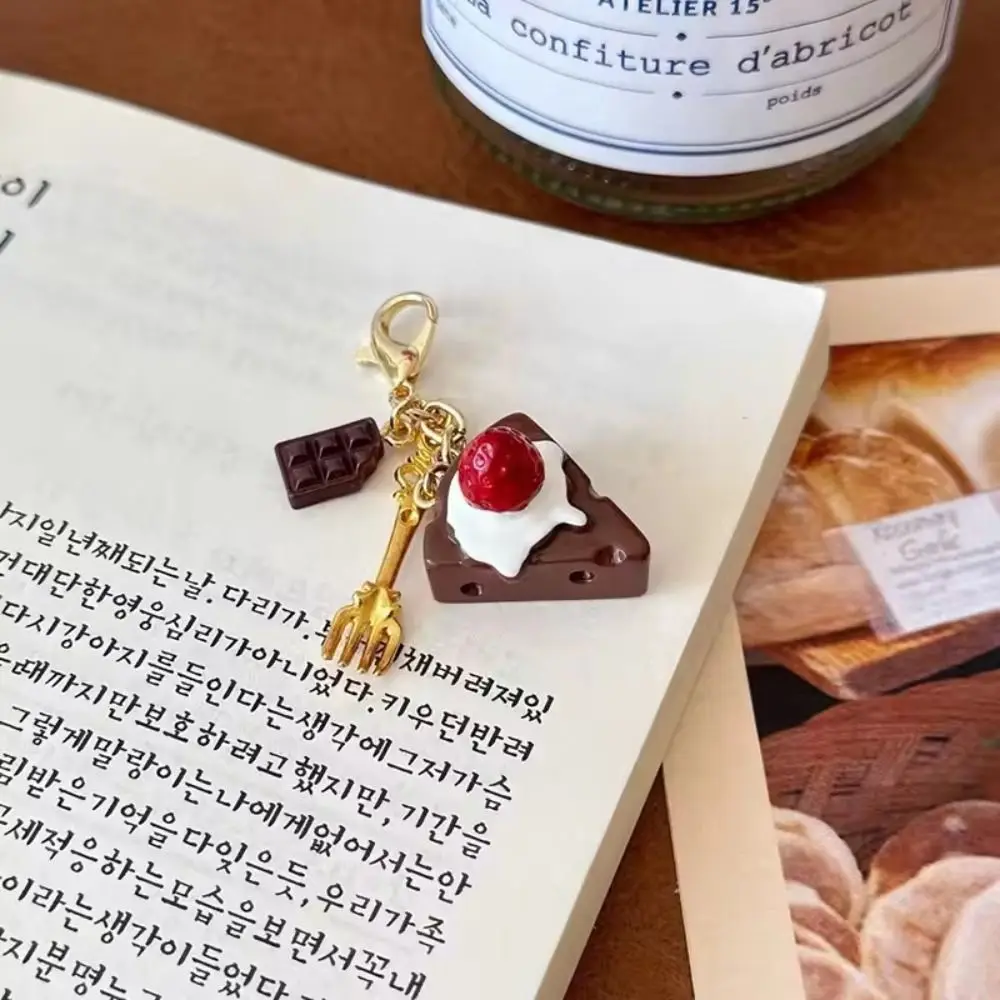 أزياء فريدة من نوعها دونات الخبز القهوة سحر الهاتف لطيف الإبداعية حزام الهاتف الفاخرة مطرز سلسلة الهاتف حقيبة ملحقات الهاتف