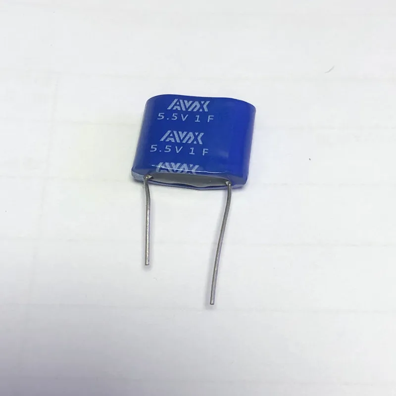 Supercapacitors SCMR18F105PRBA0 Electric Double Layer Capacitors 5.5V 1F 8*18 105 new and original 2pcs/Lot