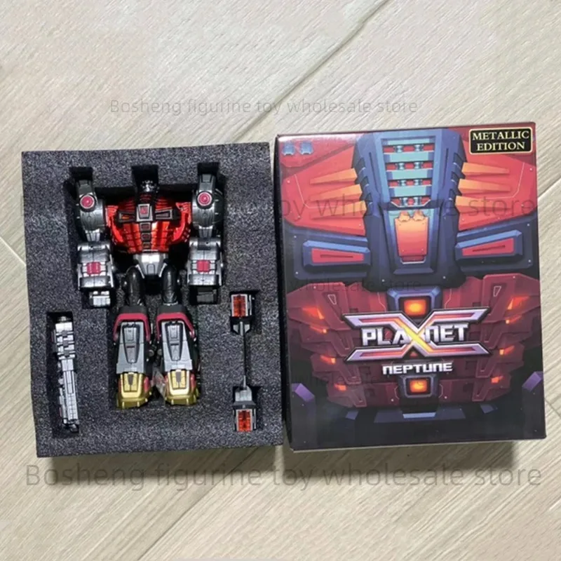 【IN STOCK】Transformed Toys Planet X FOC PX-03 Original Color PX-03M Metallic Color Sludge Neptune Action Figure
