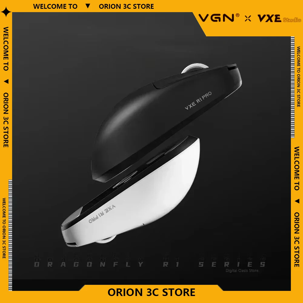 Vgn Vxe Dragonfly R1 SE Pro Max Low Latency Lightweight Mouse Bluetooth Wireless Gaming Mouse Customized Gamer Accessories Gifts