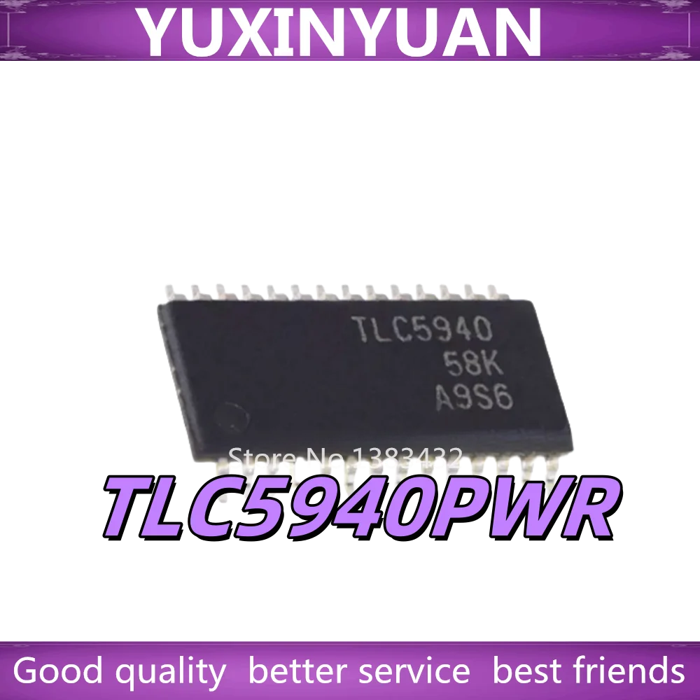 (5PCS) 100% New TLC5940 TLC5940PWR TLC5940PWPR