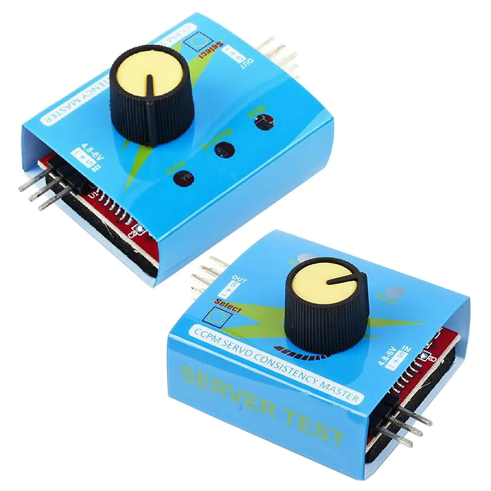 

2pcs RC Servo Tester 3CH Digital Multi Servo Tester ECS RC Consistency CCMP Master Speed Controller Checker
