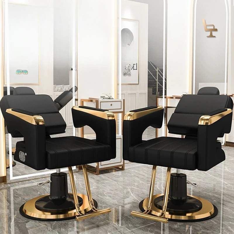 

Barber Stool Beauty Salon Hair Equipment Furniture Hairdressing Shaving Chair Aesthetic Chairs Luxury Professional Cadeira