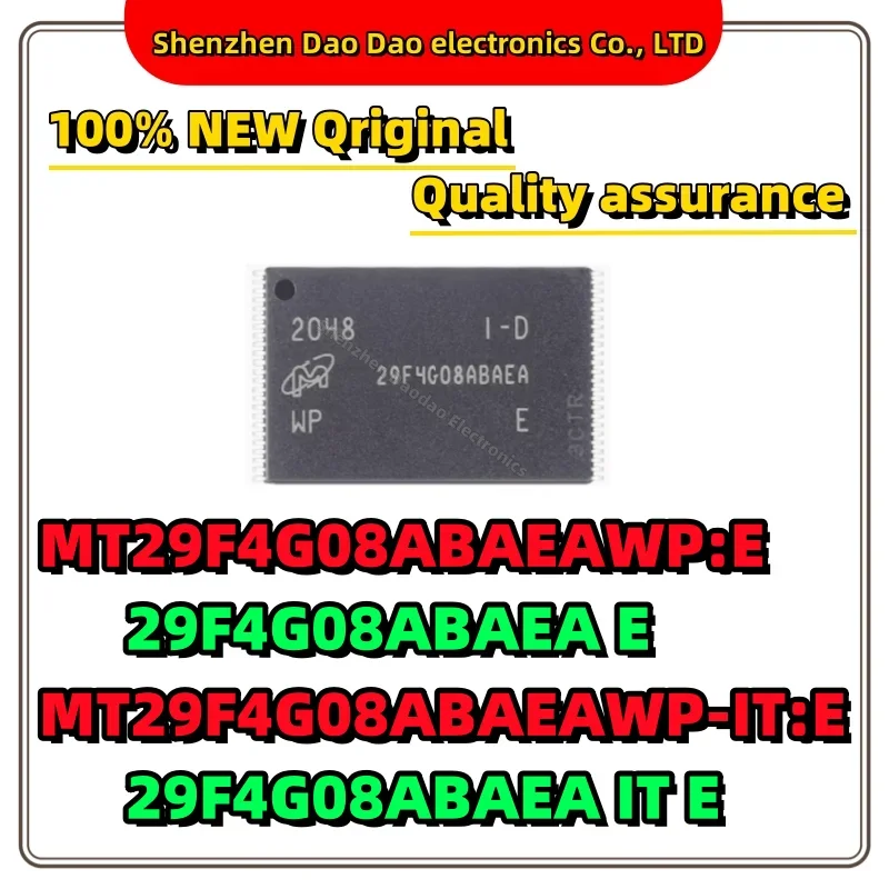 

10Pcs MT29F4G08ABAEAWP:E MT29F4G08ABAEAWP IT:E 29F4G08ABAEA TSOP-48 New original memory chip