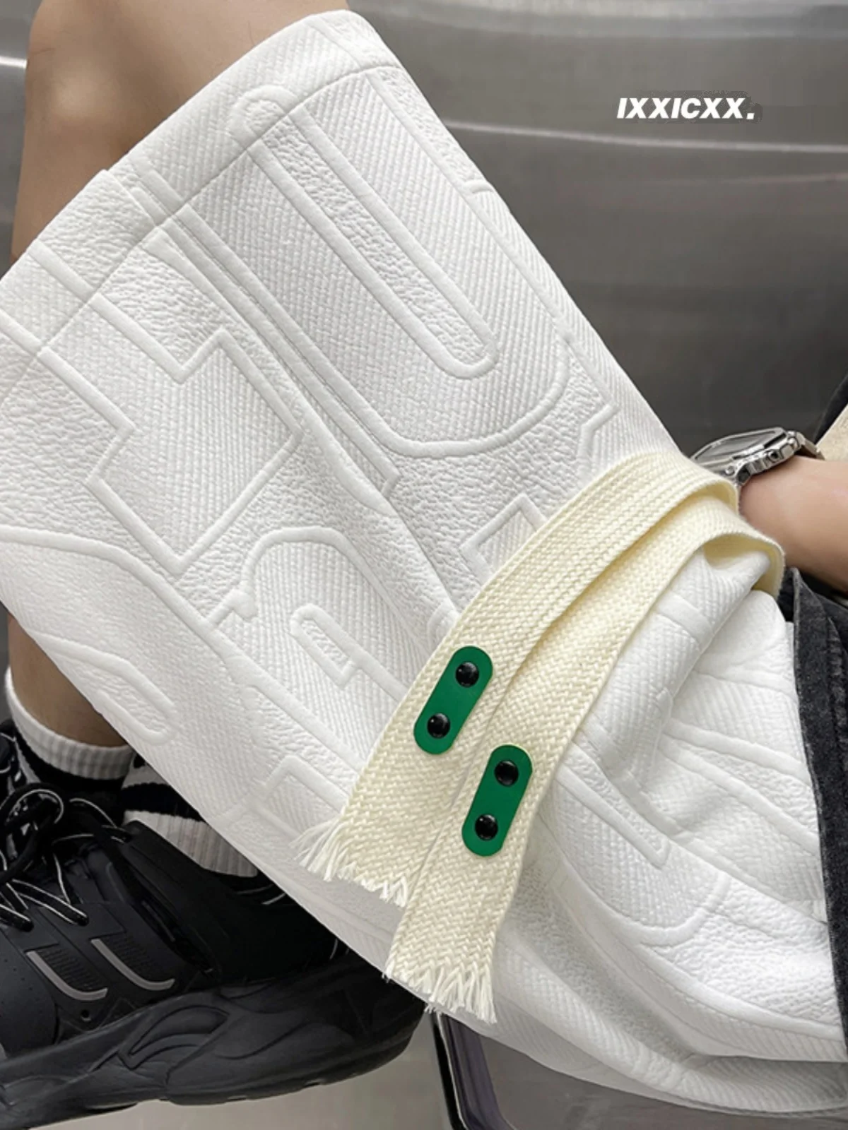 

Мужские летние повседневные брюки в американском стиле, модные белые, свободного кроя, длиной 5/4, для баскетбола, удобные, дышащие, легкие