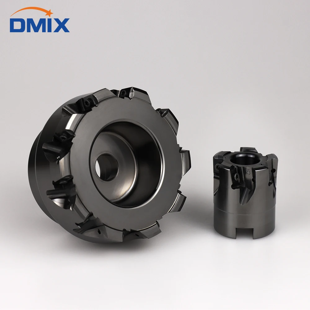 Bild 6: Der DMIX MFH03R Fast-Feed-Fräskopf MFH ist für das Fräswerkzeug LOGU03 aus Hartlegierung mit Stiftenfräswerkzeug LOGU0303 geeignet