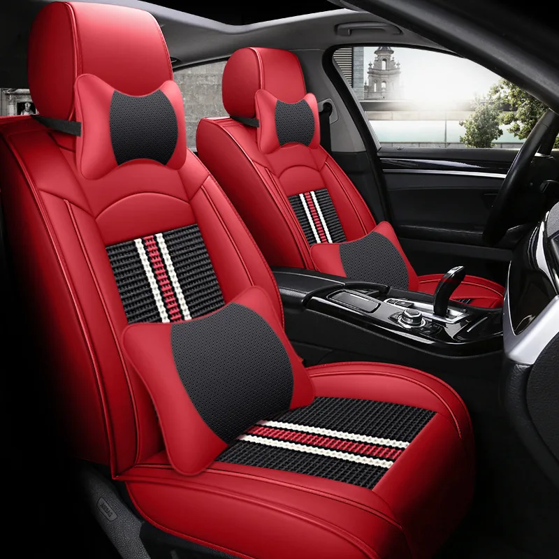 Full Car Seat Cover for Dodge Avenger Caliber Challenger Charger Dart Durango of 2023 2022 2021 2020 2019 2018 2017 2016 2015