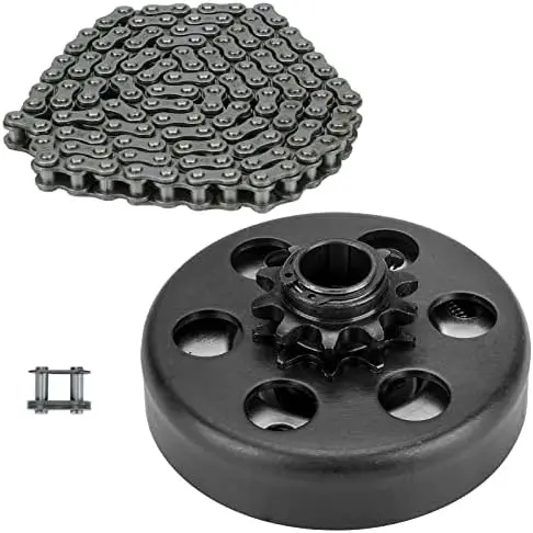 

Go Kart Clutch 3/4" Bore 10T #40/41/420 Chain for Predator 212, Minibike MB165/200, Clone Engines Up to 6.5HP
