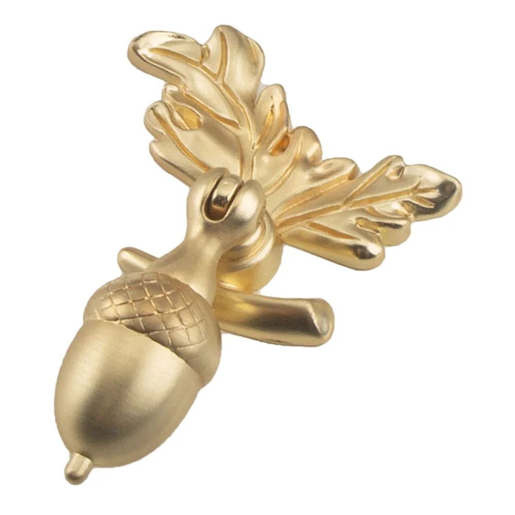 

Vintage Acorn Shaped Drawer Knob Zinc Alloy Cabinet Pull Decorative Furniture Handle for Dresser Wardrobe Cupboard Door