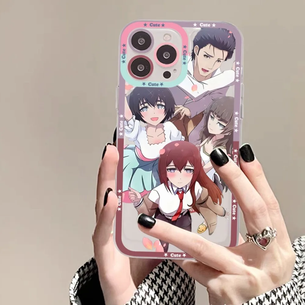 Steins Gate Phone Case For Samsung S 20 S 21 S 22 S 23 lite plus ultra Mobile Cover