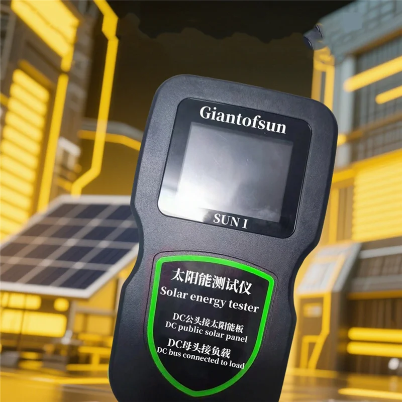 Photovoltaic Solar Energy Tester 500W High Power MPPT PV Module Multimeter Detection Tool Solar Panel Power Testing-AB09