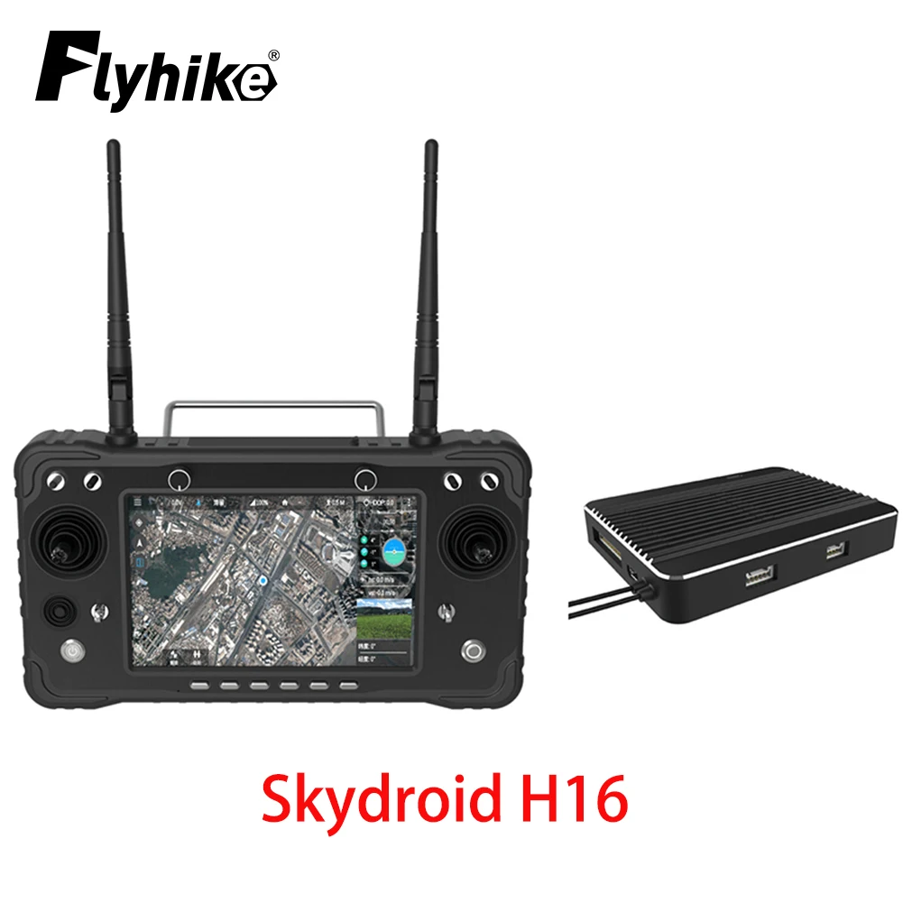 Skydroid H16 / H16 Pro 2.4GHz 16CH FHSS 10/20KM 1080P Digital Video Data Transmission Telemetry Transmitter w/ R16 Receiver