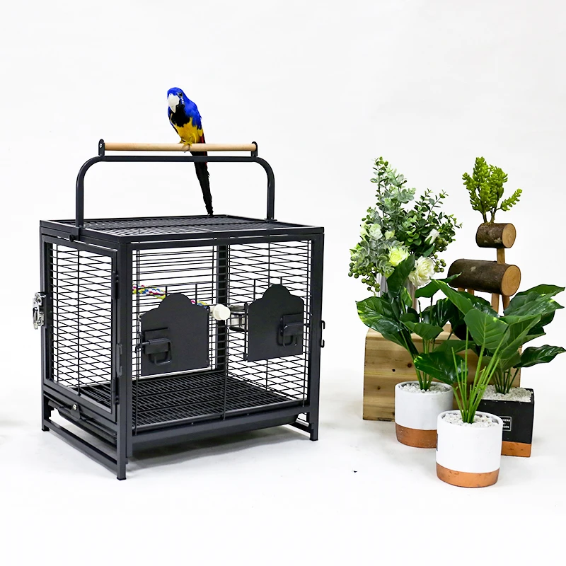 

Household Take Out Iron Bird Cage Peony Tiger Pearl Bird Cage