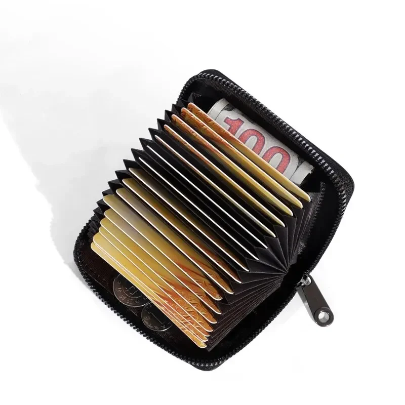 20 المسنين حاملي بطاقات بولي Business بنك الأعمال الائتمان حافلة حامل بطاقات التعريف الشخصية غطاء حقيبة أموال مكافحة إزالة المغناطيسية محافظ مقسم حقيبة