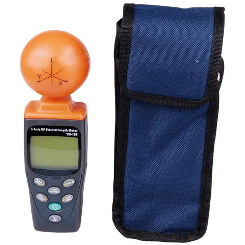 TM195 3 Axis High Frequency Electromagnetic Wave Radiation Detector Field Microwave Tester for Mobile Base Station