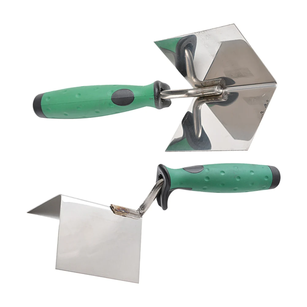 Stainless Steel Outer Internal Drywall Corner Trowel Plastering  Finishing Tool Diatom Mud Construction Auxiliary Tool