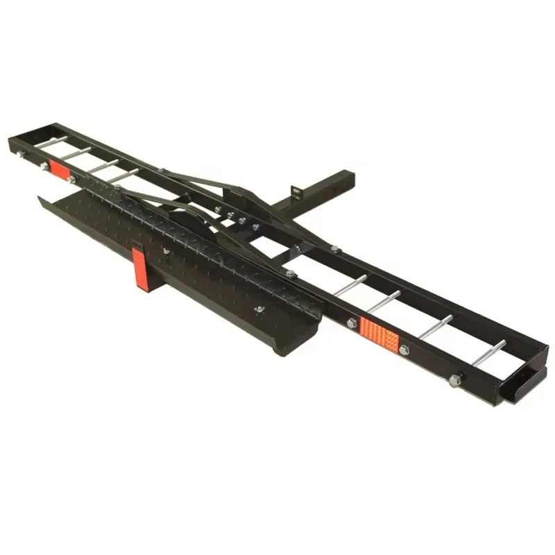 

【2026】500 Lbs Rear Motorcycle Scooter Carrier Rack Fit 2inch Receiver Motorcycle Holder Bike Stand