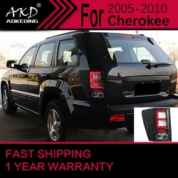 Car Lights for Jeep Grand Cherokee LED Tail Light 2005-2010 Rear Stop Lamp Brake Signal DRL Reverse Automotive Accessories