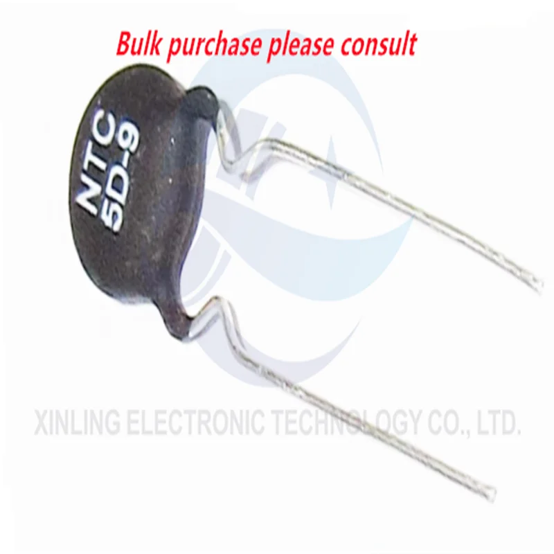 10pcs NTC5D-9 Resistor 5D9 5R 5D-9 in-line NTC thermistor New