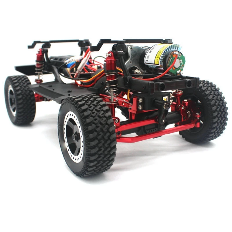 Metalen Stuurbeker C-Naafdragers Achternaafdrager Voor 1/12 Mn128 Mn 86S G500 Crawler Off Road Truck Onderdelen Rood