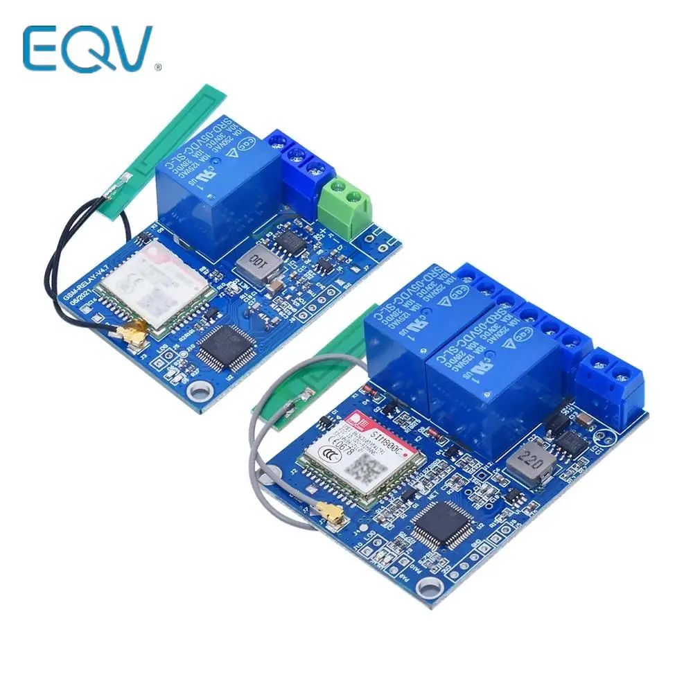 Sms zdalny włącznik Gsm Sim800C Stm32F103C8T6 1/2 moduł przekaźnikowy do szklarni pompa tlenu