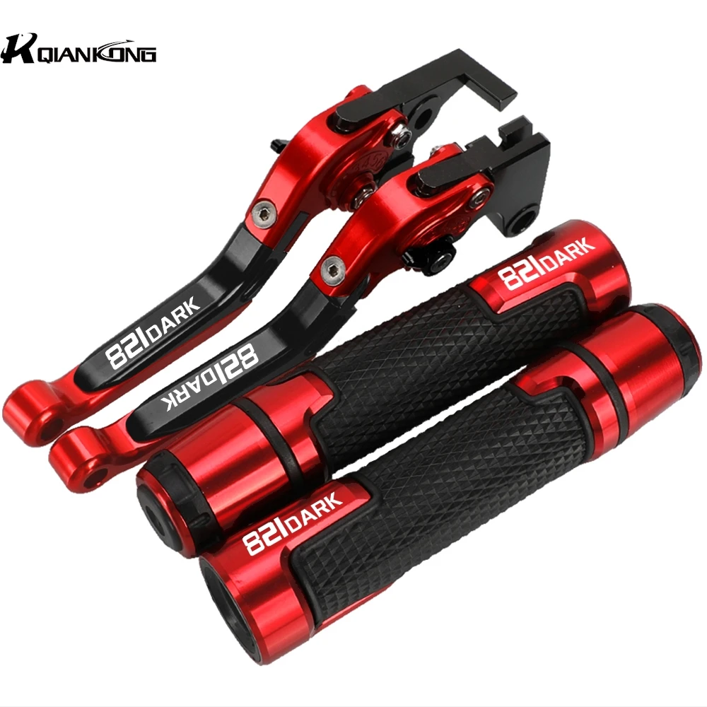 

for Ducati 821DaRk 821-DaRk 2014-2016 2015 821 DaRk 2017 Motorcycle Accessories Brake Clutch Levers Handlebar Handle Grips Ends