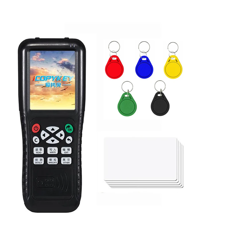 Imagem -01 - Icopy X100 Rfid Copiadora com Função de Decodificação Completa Cartão Inteligente Chave 13.56mhz Nfc ic 125khz id T5577 Token Duplicador Leitor Escritor icopy x100 rfid copiadora com funcao de decodificacao completa cartao inteligente chave 1356mhz nfc ic 125khz id t5577 token duplicador leitor escritor 01