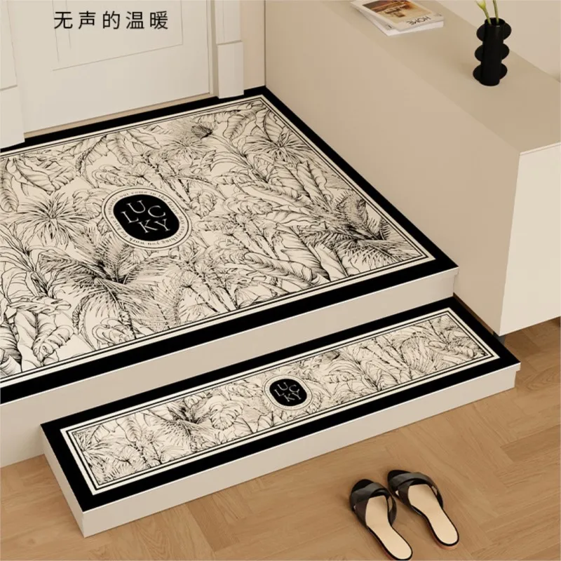 بسيطة شقة الدرج وسادة امتصاص المياه ومكافحة زلة الكلمة وسادة داخلي للتخصيص الاتصال مع خدمة العملاء البساط #4