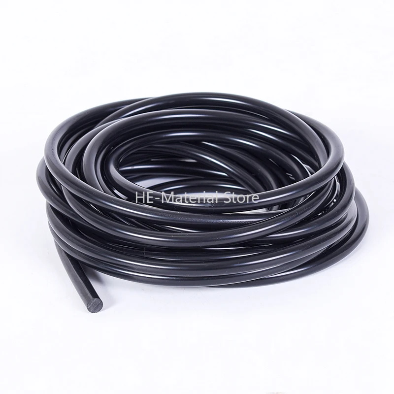 1-10 เมตร แถบซิลิโคนทรงกลมแข็งเส้นผ่านศูนย์กลาง 1.5-30 มม. แถบซีลยางซิลิโคนทรงกลมทนอุณหภูมิสูง