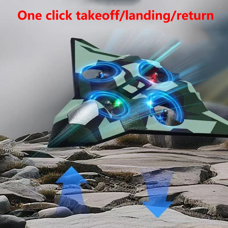 Foam Intelligent Fixed Height Suspension Aircraft Easy To Operate Outdoor EDC Portable Creative Toy Gift Tool