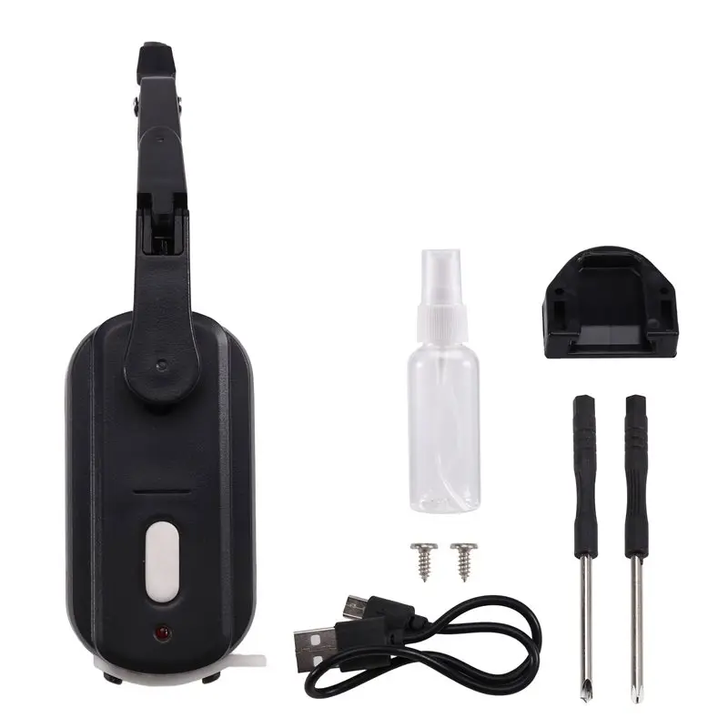 

AT92-Rechargeable Motorcycle Helmet Wiper Universal Waterproof Helmet Windshield Wiper For Most Visor Helmet Electric Wiper