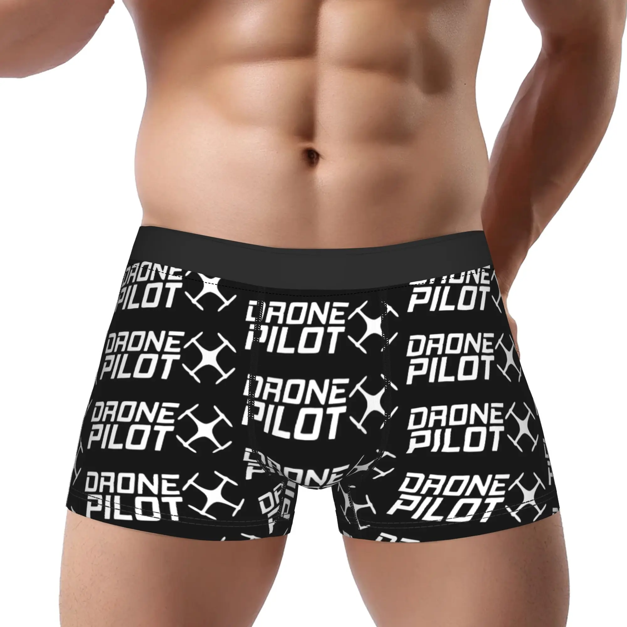 

Drone Pilot Drone Pilot Underpants Breathbale Panties Man Underwear Ventilate Shorts Boxer Briefs