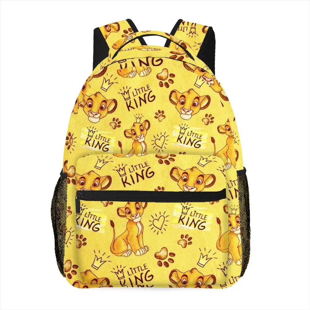 Mochila Disney El Rey León, bolso informal, gran capacidad, regalo de alta calidad, uso diario personalizado