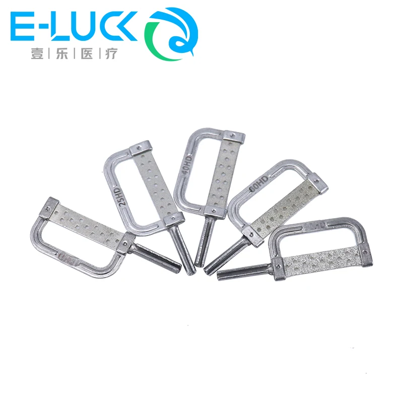 Dental Orthodontic Interproximal Enamel IPR Polishing Finishing Contouring Tools Interproximal Enamel Grinding 15 HD To 90 HD