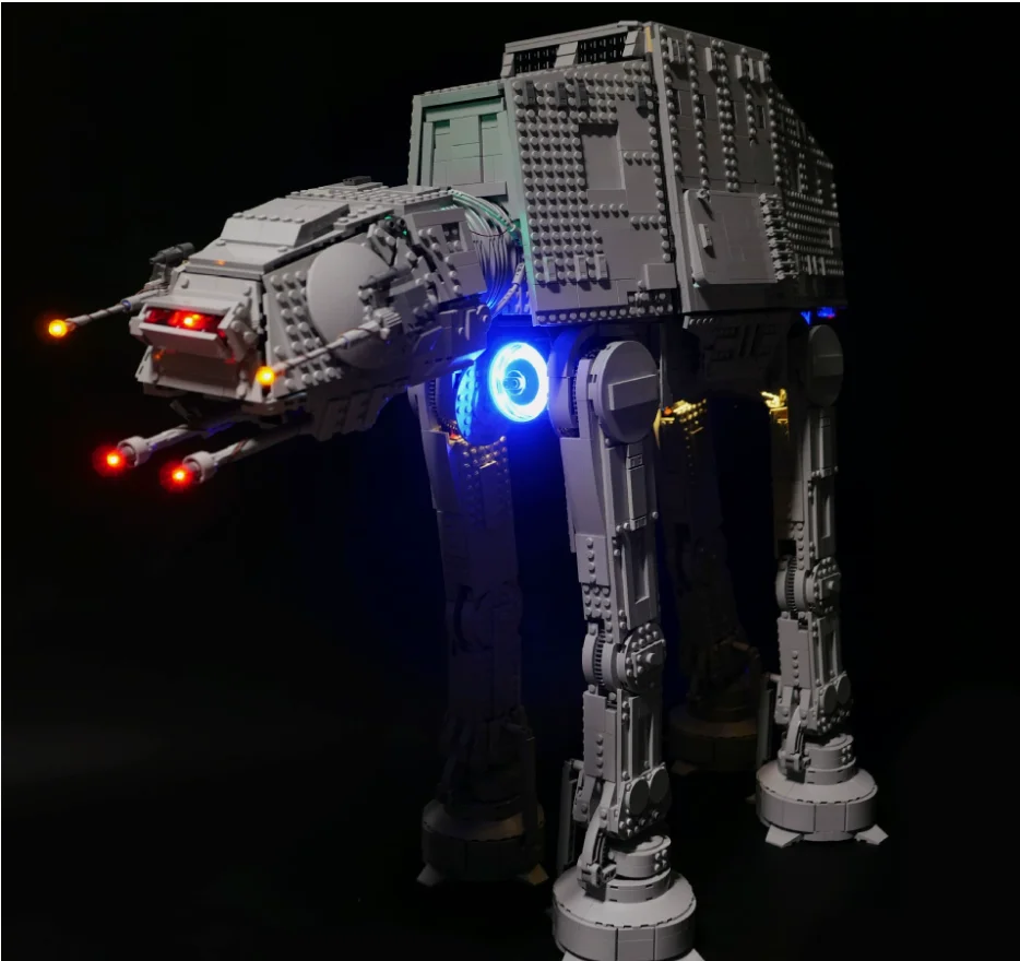 Déambulateur de Combat technique de grande taille, modèle d'exposition Moc, blocs de construction en briques, jouets éducatifs pour enfants, cadeaux, en Stock