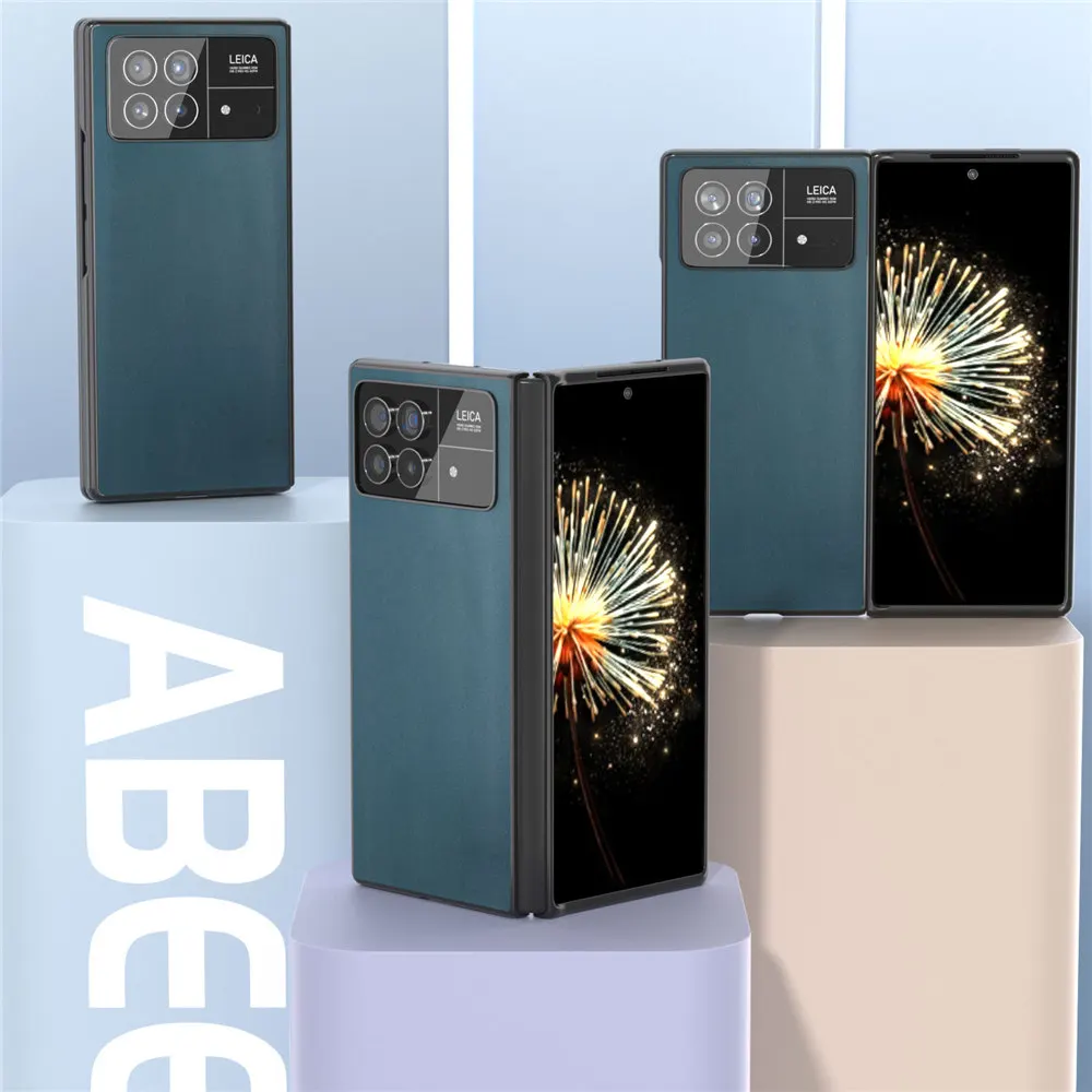 Оригинальный Тонкий чехол Abeel из натуральной кожи для Xiaomi MIX Fold 3 2 Ретро деловой защитный чехол