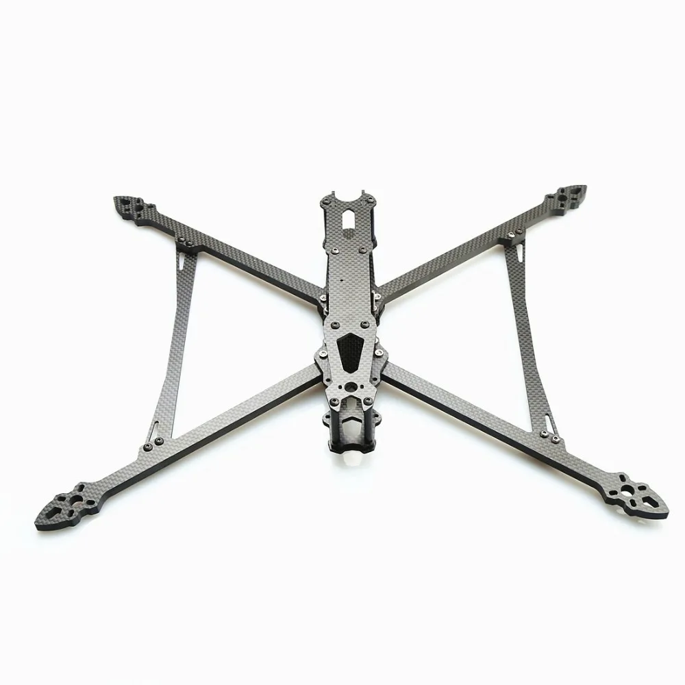 

H-Type Drone Frame Kit Carbon Fiber Gray Racing Drone Frame 8/9/10inch 367/387/427mm Wheelbase for MARK V2 8/9/10 inch