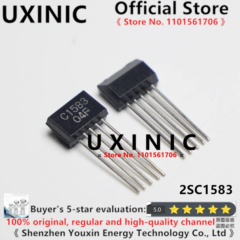 

UXINIC 100% New Imported OriginaI 2SC1583 C1583 ZIP-5 transistor