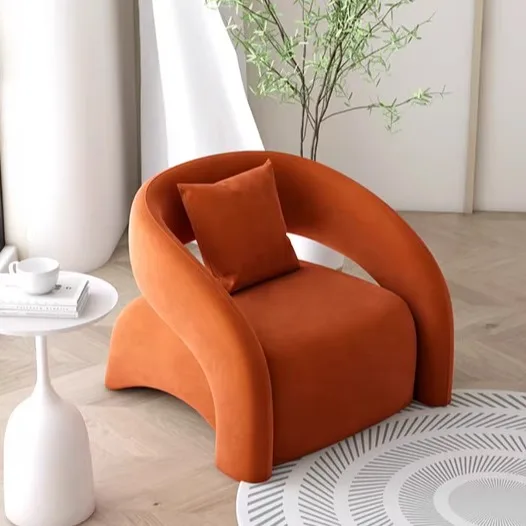 

Internet celebrity single chair living room lazy single sofa leisure chair designer sofa single sofa light luxury high-end
