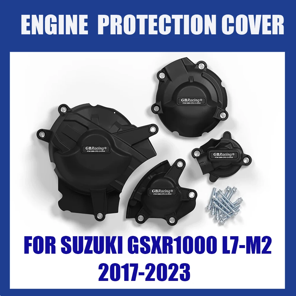 

For Suzuki GSX-R1000 GSXR1000 GSX-R1000R GSXR1000R L7-M2 2017 2018 2019 2020 2021 2022 2023 Engine Covers Protectors