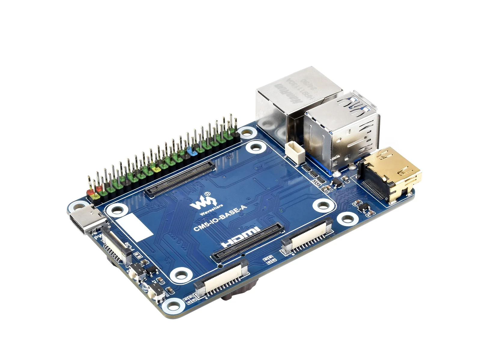 Mini Base Board (A) designed for Raspberry Pi Compute Module 5 Versatile, Compute Module 5