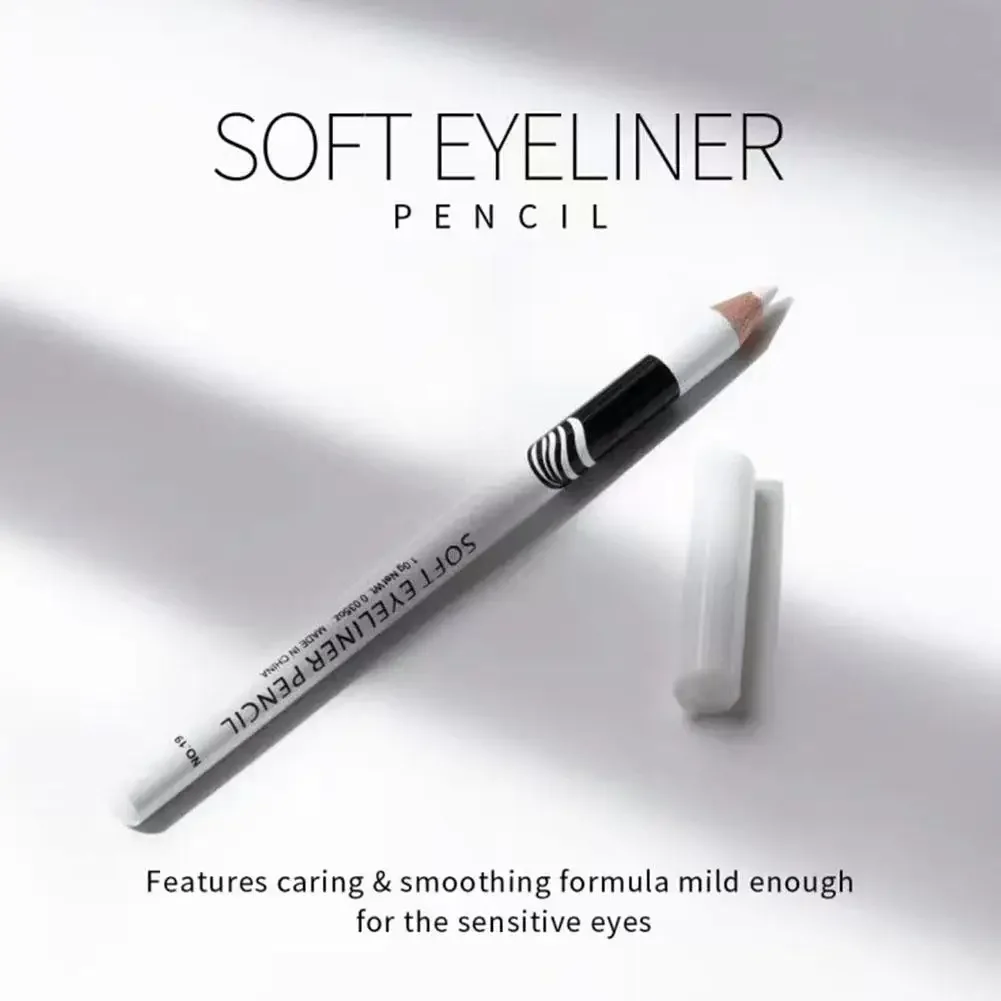 Eyeliner blanc, surligneur accroupi, maquillage pour le visage, doublure multifonctionnelle, stylo blanc pour novices, crayon Eyeliner W5u4