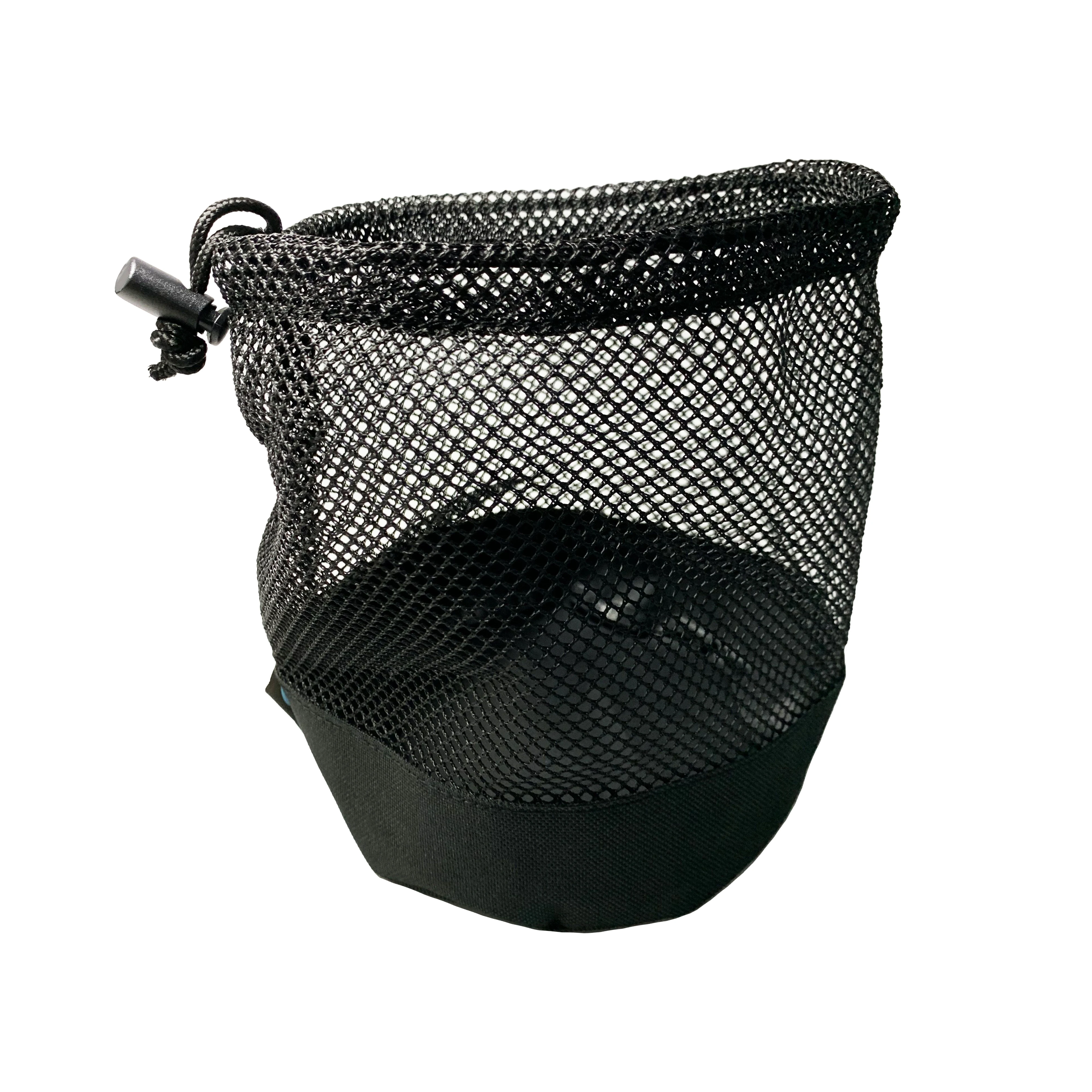 Cord Lock Closure Golf Balls Storage Bag Mesh Golf Balls Holder Bag Nylon Net Stuff Sack with Drawstring for Accessories