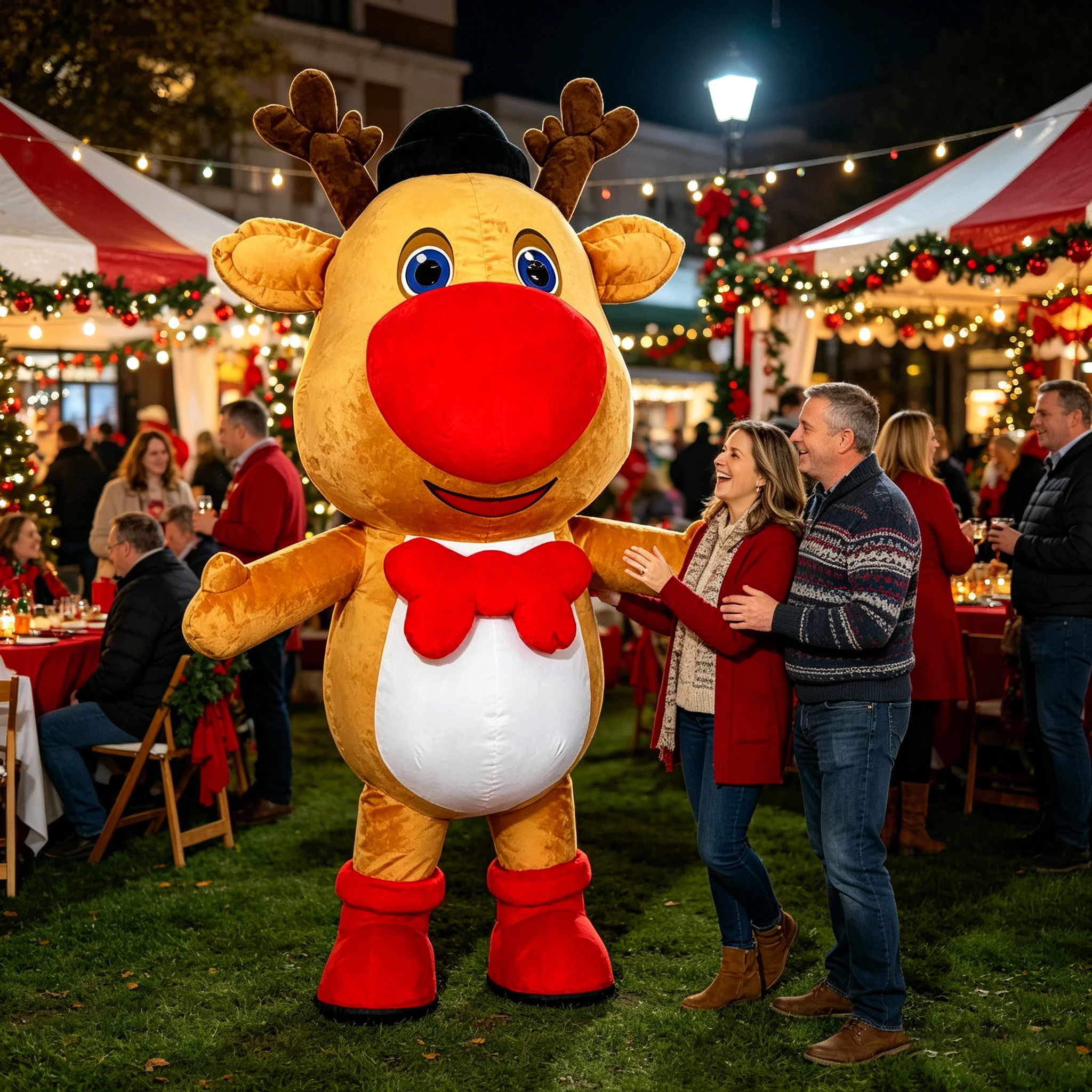 SAYGO Weihnachten Hirsch aufbl – Costumes Bewertung und Preis