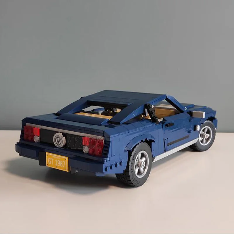 NEW MOD Version Mustang 2005 Ford Cars Model Building Block 10265 Creative Expert Assembled DIY Bricks Toys Boys Birthday Gifts