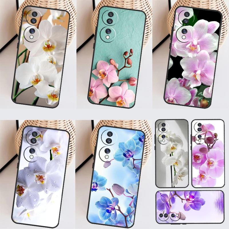 Orchid Flowers Colorful Funda For Honor X9a X8a X7a X6a X6 X7 X8 X9 8X 9X Honor Magic 5 Pro 10 50 70 90 Lite Case