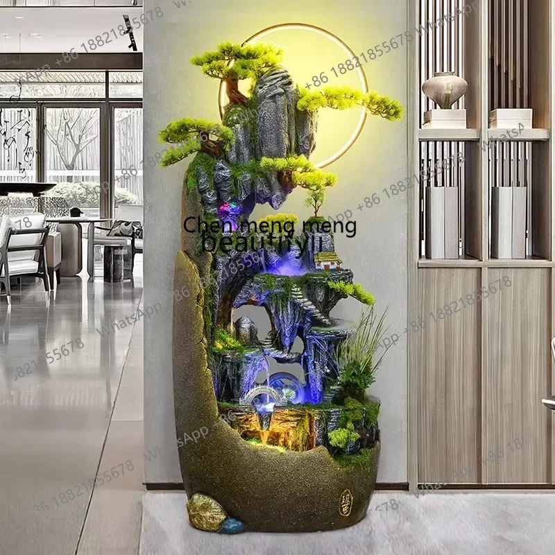 D178 Rockery backflow water circulating water landscape ornaments floor-standing water  feature lucky living room