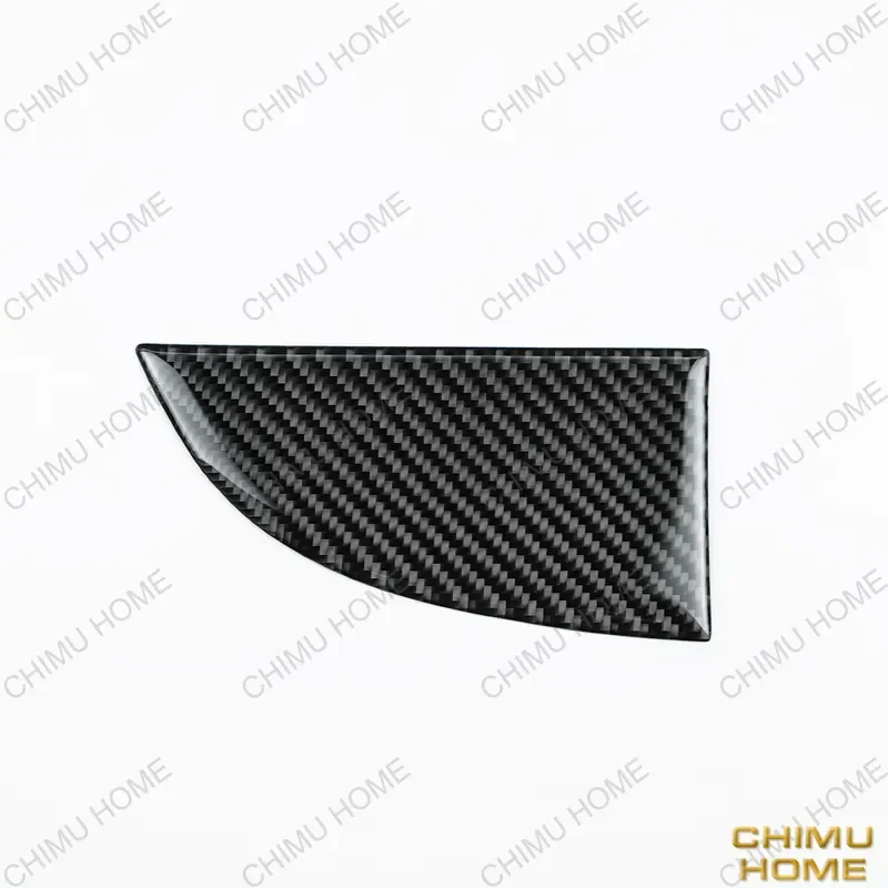 【CHIMU HOME】 Real Carbon Fiber Air Vent Trim Sticker for Fiat 500 Interior Decoration Accessories for Driver Side Lower Vent